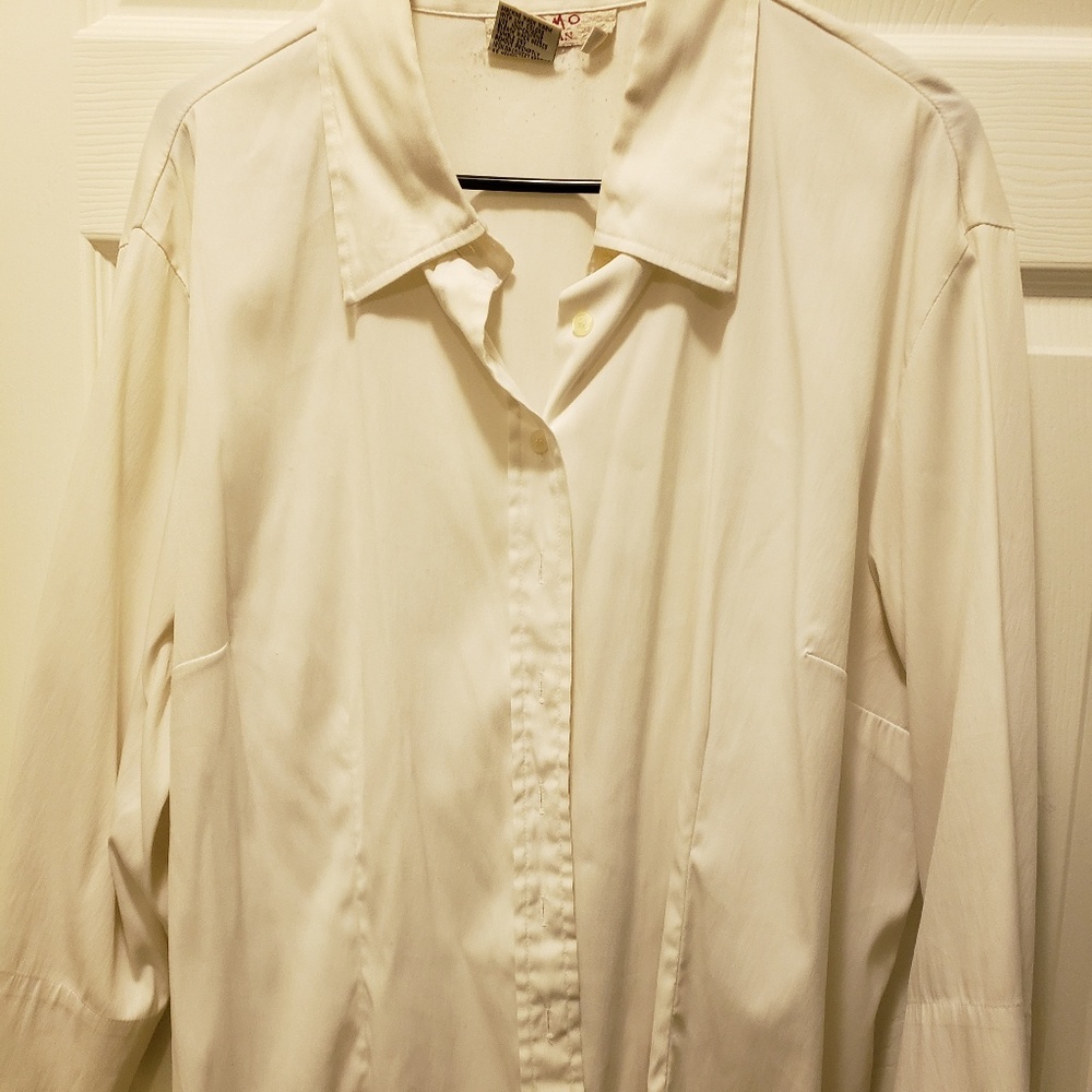 Como White Button-down Shirt